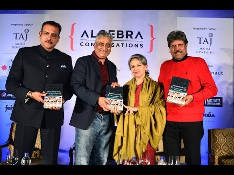 Ravi Shastri, Rajdeep Sardesai, Sharmila Tagore & Kapil Dev @Algebra