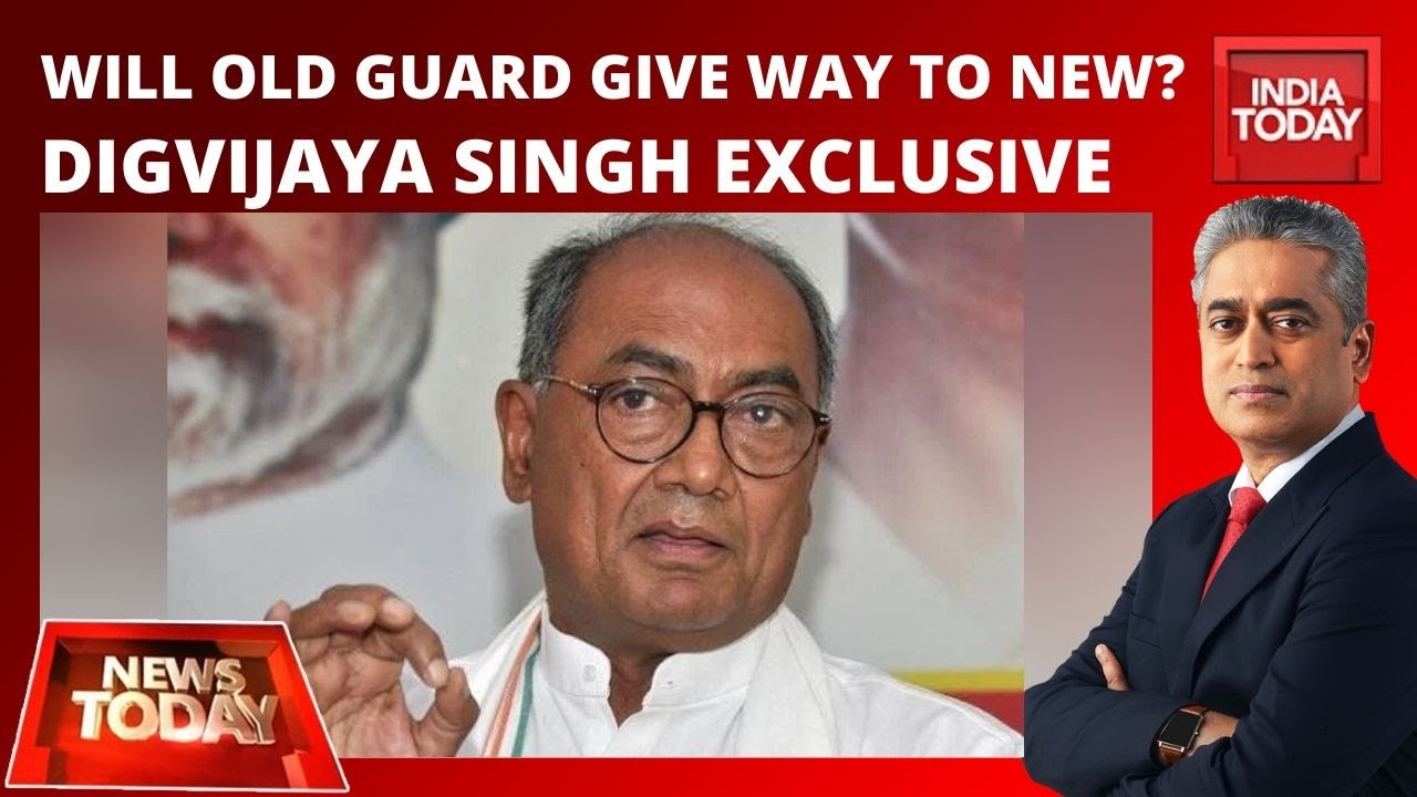 Digvijaya Singh Exclusive On Congress’ Old Vs New Guard, Rajasthan Political Crisis