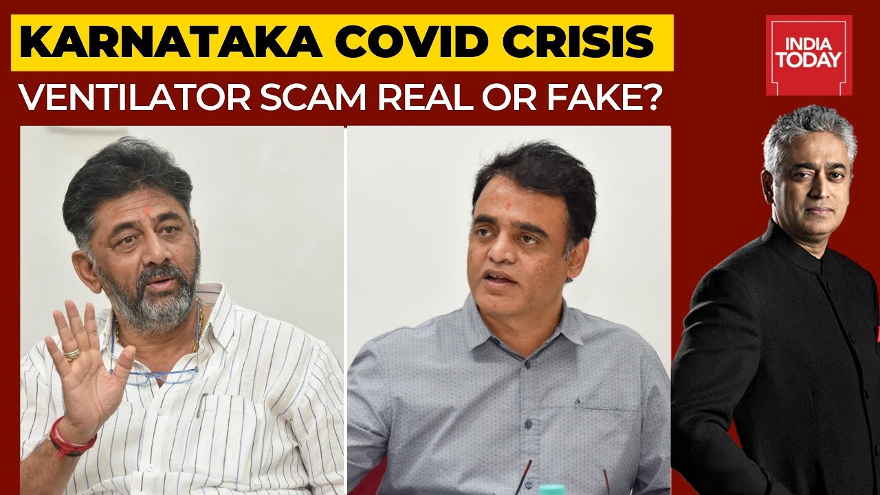 Karnataka Ventilator Scam Real Or Fake?: D.K Shivakumar Vs Aswath Narayan