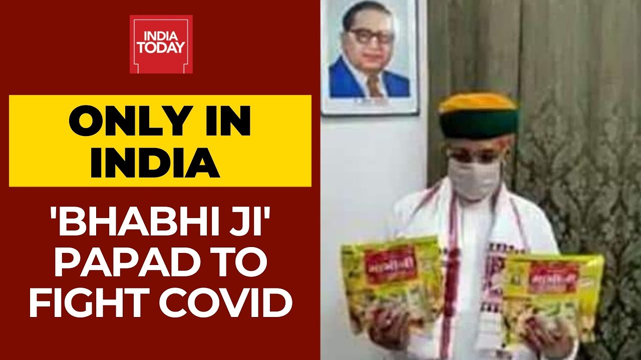 ‘Bhabhi Ji’ Papad To Fight Covid-19, Endorses Union Minister Arjun Ram Meghwal