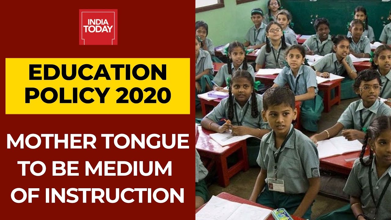 New Education Policy: Mother Tongue To Be Medium Of Instruction Till Class 5