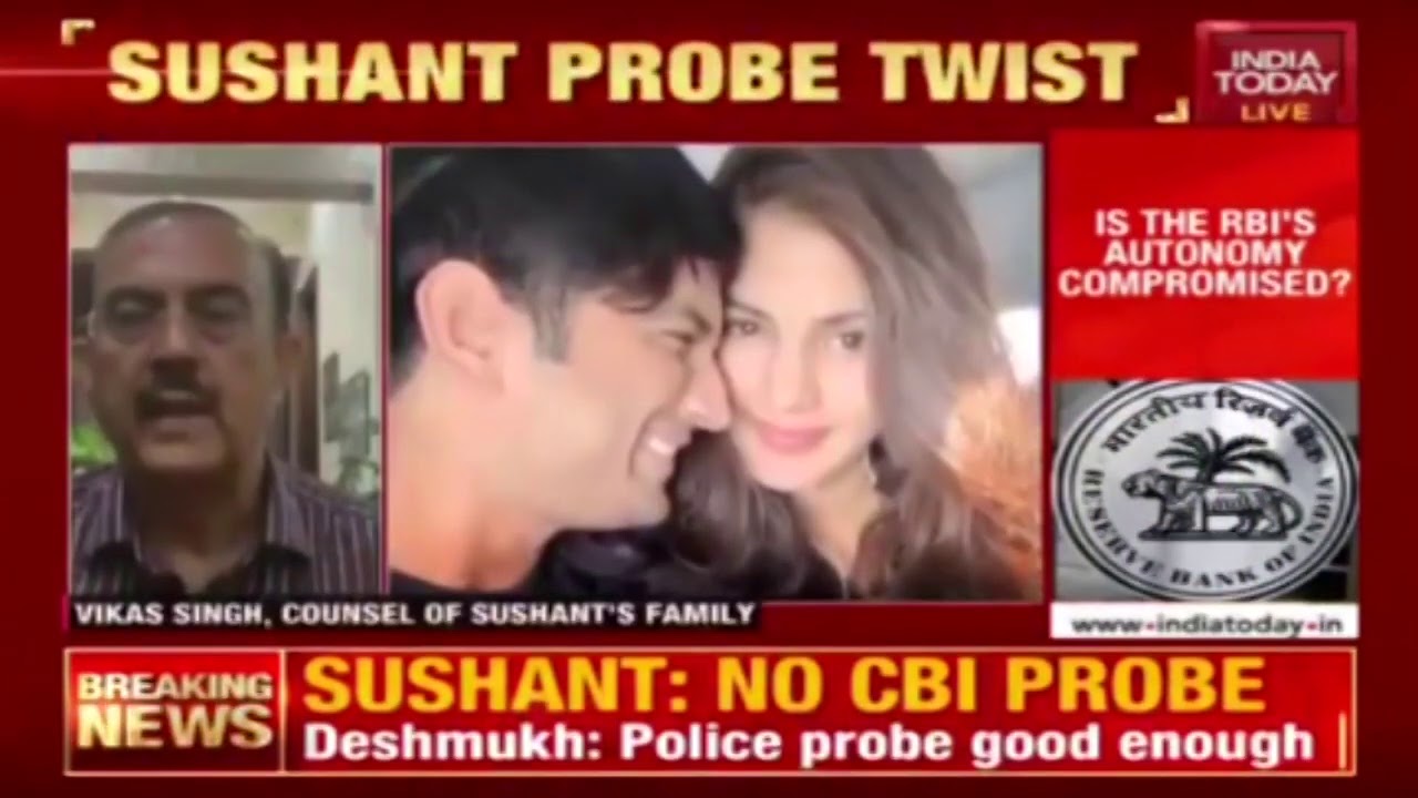 FIR Against Rhea In Sushant Death Case