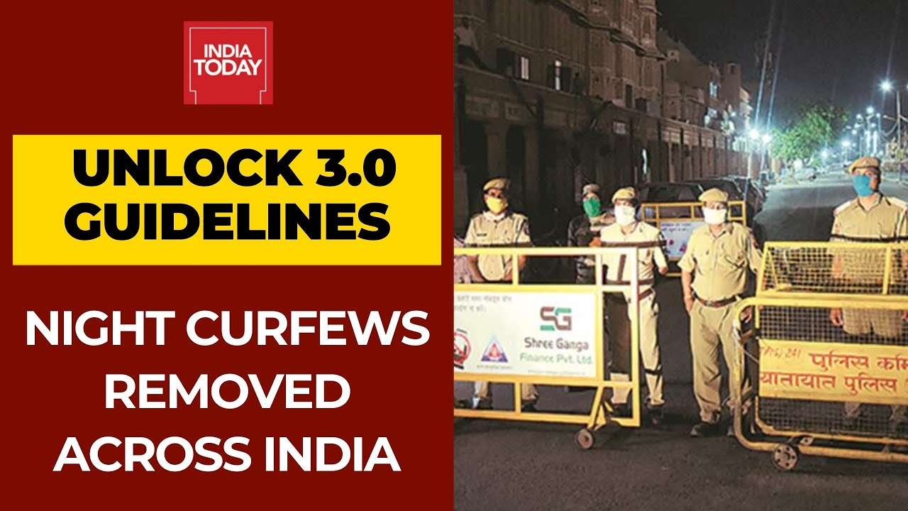 MHA Unlock 3.0 Guidelines: Night Curfew Lifted Except From Containment Zones