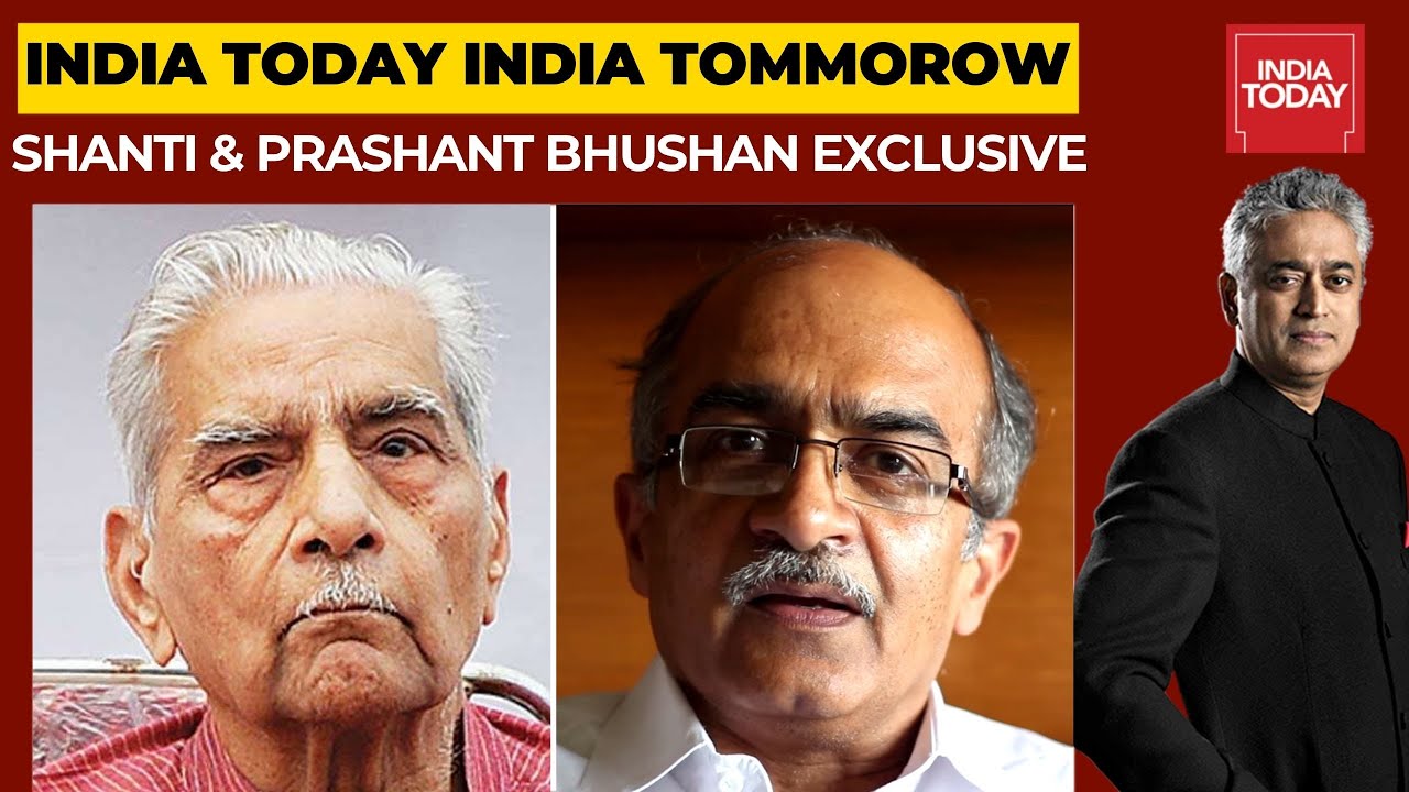 Shanti Bhushan & Prashant Bhushan In Conversation