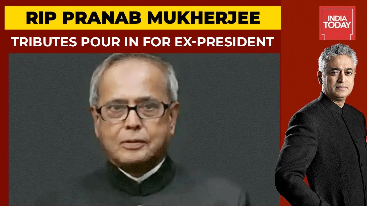 RIP Pranab Mukherjee: Tributes Pour In For Former President Of India