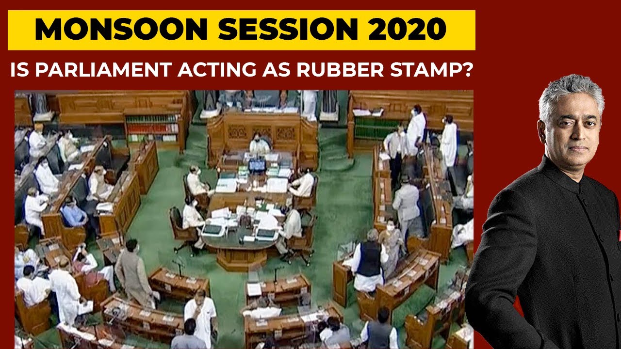 Monsoon Session: Is Parliament Acting As A Mere Rubber Stamp?