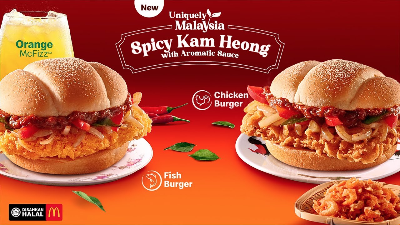 Spicy Kam Heong Burgers