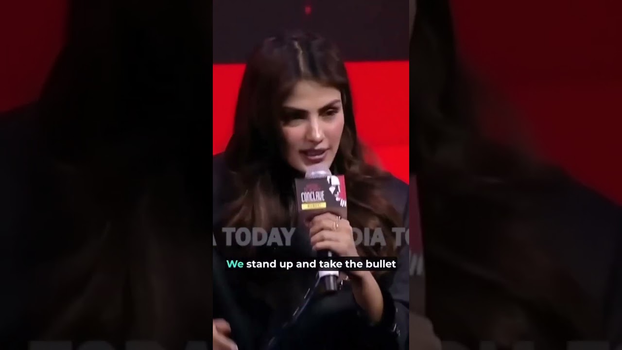 Strength and Family | Rhea Chakraborty | Rajdeep Sardesai | India today Conclave 2023