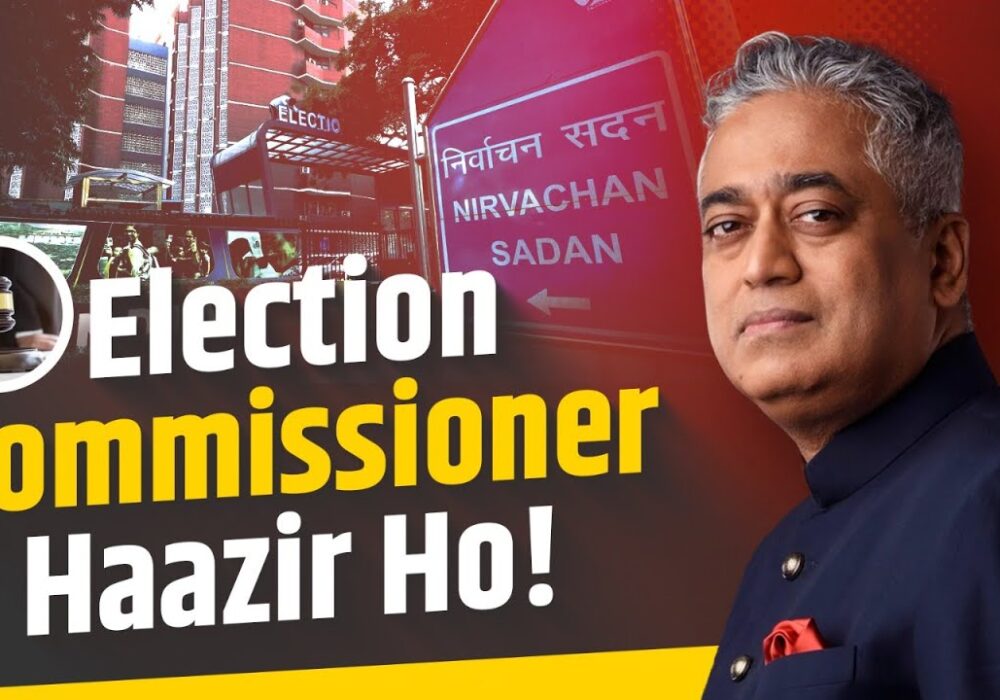 Election Commissioner Haazir Ho! Straight Bat with Rajdeep Sardesai