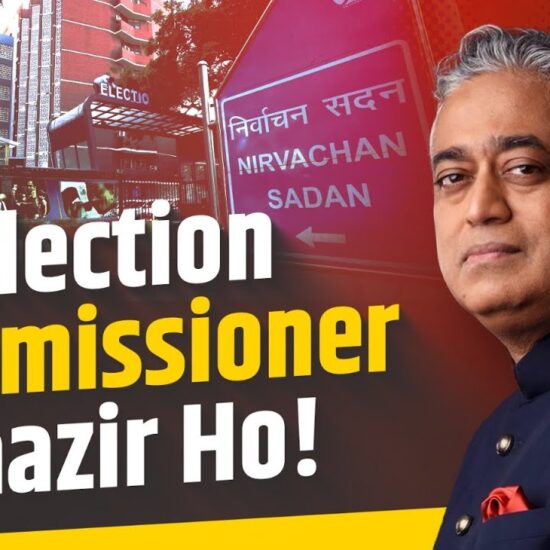 Election Commissioner Haazir Ho! Straight Bat with Rajdeep Sardesai