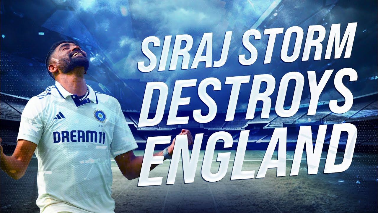 Historic Victory: Jiyo Siraj Bhai, Jiyo! Straight Bat with Rajdeep Sardesai