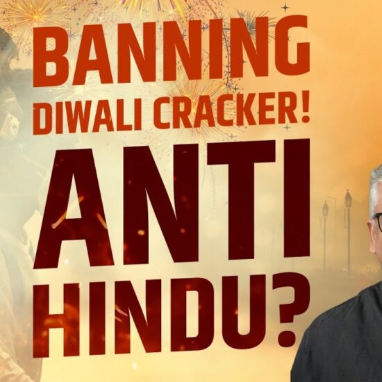 Banning Diwali Cracker – Not Anti-Hindu but Pro Life! Straight Bat with Rajdeep Sardesai।।
