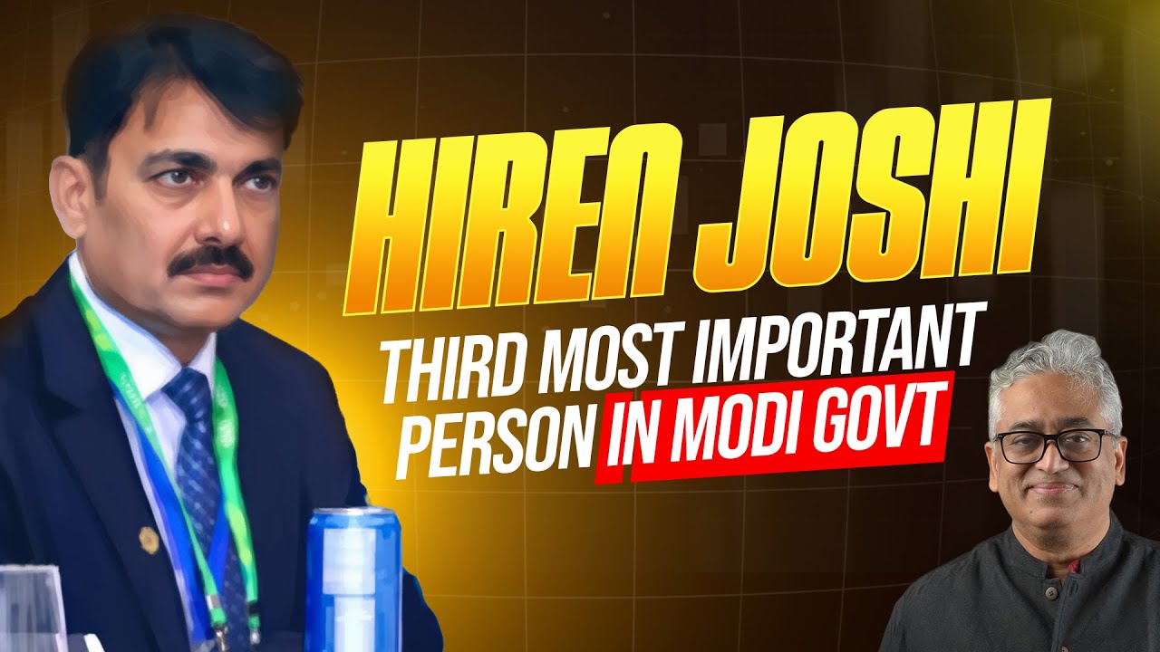 Who is Hiren Joshi? Third Most Important Person in Modi Govt। Straight Bat with Rajdeep Sardesai।