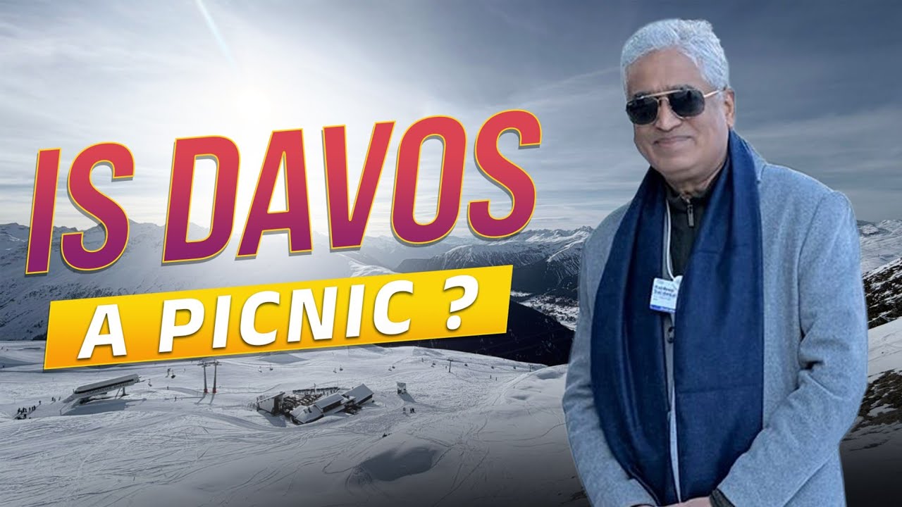 Is Davos a Picnic? Straight Bat with Rajdeep Sardesai #davos #wef