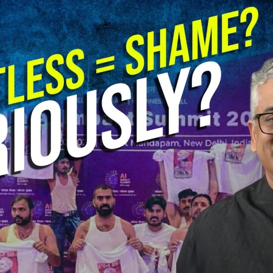 Shirtless protest=National Shame? Rubbish! Straight Bat with Rajdeep Sardesai