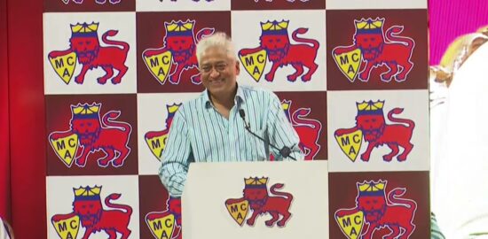 Unveiling of Sardesai Gate at Wankhede Stadium