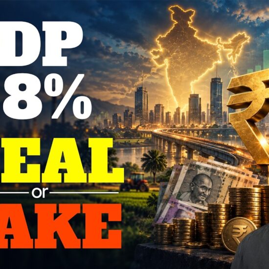 GDP 7.8% : REAL or FAKE? Why Data is No Longer Sacred In India? Straight Bat With Rajdeep Sardesai।।